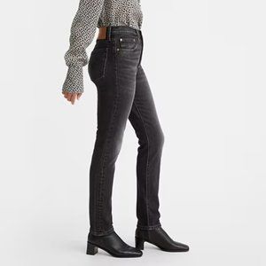 Levi's 501 Skinny Black Jeans 29x32